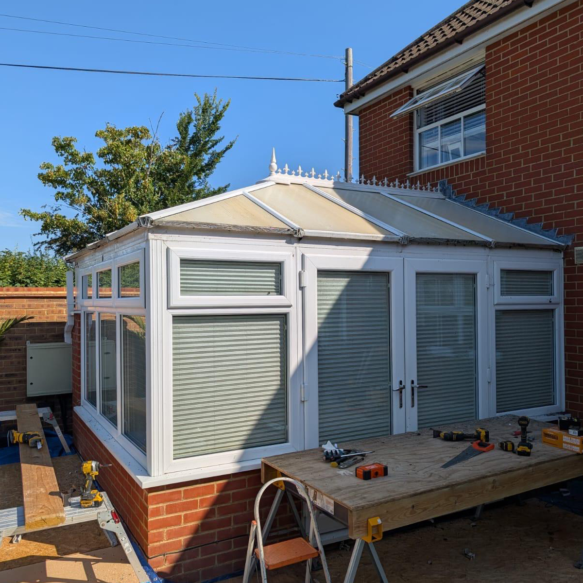 conservatory before